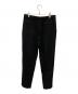 Saint Laurent Paris (サンローランパリ) ロングパンツ/	タックスラックスロングパン/ ブラック サイズ:44：27000円