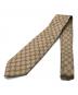 GUCCI（グッチ）の古着「GG MONOGRAM NECKTIE／GGモノグラム ネクタイ」｜ベージュ