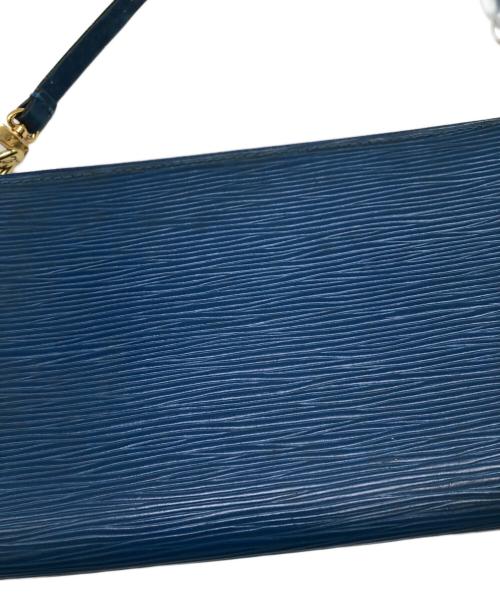 LOUIS VUITTON（ルイ ヴィトン）LOUIS VUITTON (ルイ ヴィトン) エピ ポシェット アクセソワール／EPI POCHETTE ACCESSOIRES ブルーの古着・服飾アイテム