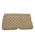 GUCCI (グッチ) GG CANVAS WAIST POUCH／GG キャンバス ウエストポーチ ベージュ×ピンク：30000円