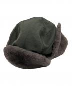 kijima takayukiキジマタカユキ）の古着「フライトキャップ」｜オリーブ