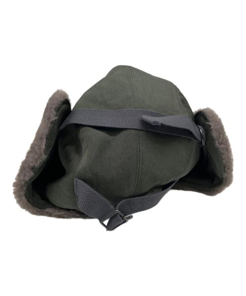 kijima takayuki（キジマタカユキ）kijima takayuki (キジマタカユキ) フライトキャップ オリーブ サイズ:3（61cm） 未使用品の古着・服飾アイテム