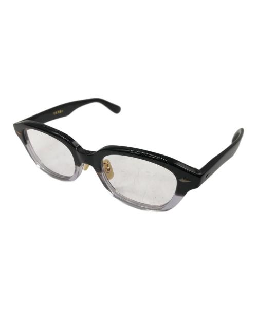 GLAD HAND（グラッドハンド）GLAD HAND (グラッドハンド) 丹羽雅彦 J-MMY GLASSES ORNAMENT／ジミーグラス オーナメント ブラックの古着・服飾アイテム