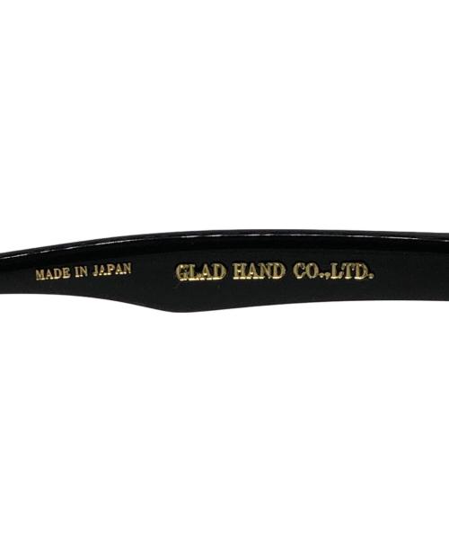 GLAD HAND（グラッドハンド）GLAD HAND (グラッドハンド) 丹羽雅彦 J-MMY GLASSES ORNAMENT／ジミーグラス オーナメント ブラックの古着・服飾アイテム