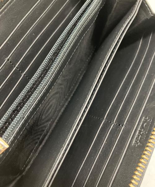 FURLA（フルラ）FURLA (フルラ) ラウンドファスナー財布 ブラックの古着・服飾アイテム