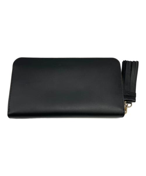 FURLA（フルラ）FURLA (フルラ) ラウンドファスナー財布 ブラックの古着・服飾アイテム
