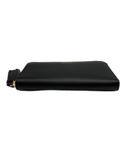 FURLA（フルラ）FURLA (フルラ) ラウンドファスナー財布 ブラックの古着・服飾アイテム