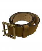 POLO RALPH LAURENポロ・ラルフローレン）の古着「レザーベルト」｜ブラウン