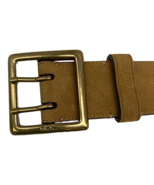 POLO RALPH LAUREN（ポロ・ラルフローレン）POLO RALPH LAUREN (ポロ・ラルフローレン) レザーベルト ブラウンの古着・服飾アイテム