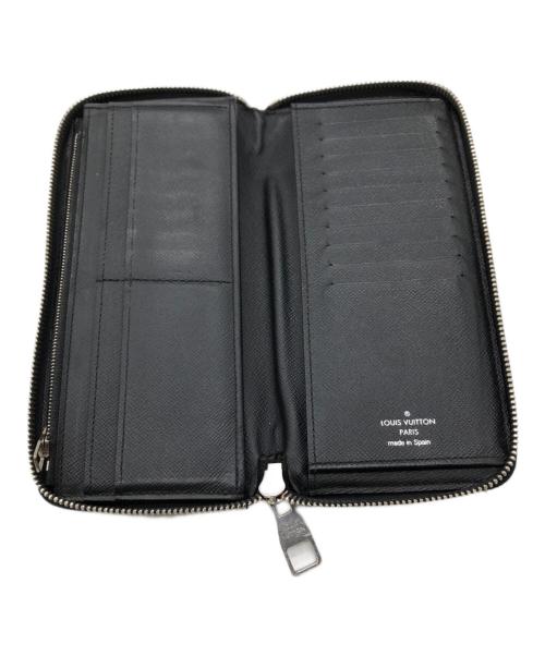LOUIS VUITTON（ルイ ヴィトン）LOUIS VUITTON (ルイ ヴィトン) ダミエ・グラフィット ジッピーウォレット ヴェルティカル／Ⅾ’AMIER GRAFIT ZIPPY WALLET VERTICAL ブラックの古着・服飾アイテム