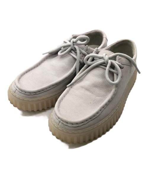 CLARKS（クラークス）CLARKS (クラークス) トーヒル ロウ／Torhill Lo グレー サイズ:25cmの古着・服飾アイテム
