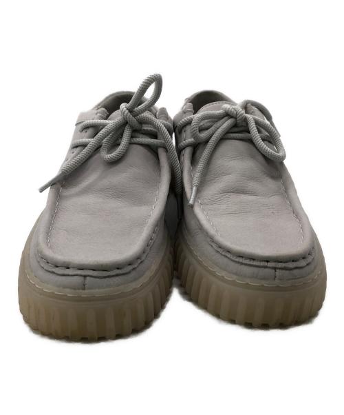 CLARKS（クラークス）CLARKS (クラークス) トーヒル ロウ／Torhill Lo グレー サイズ:25cmの古着・服飾アイテム