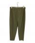 HOMME PLISSE ISSEY MIYAKE (オム プリッセ イッセイ ミヤケ) プリーツパンツ オリーブ サイズ:M：20000円