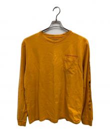 CHROME HEARTS×MATTY BOY（クロムハーツ×マッティーボーイ）の古着「PPO マスタード ロングスリーブ Tシャツ／PPO MUSTARD L/S T-SHIRT」｜オレンジ