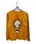 CHROME HEARTS (クロムハーツ) MATTY BOY (マッティーボーイ) PPO マスタード ロングスリーブ Tシャツ／PPO MUSTARD L/S T-SHIRT オレンジ サイズ:XL：50000円