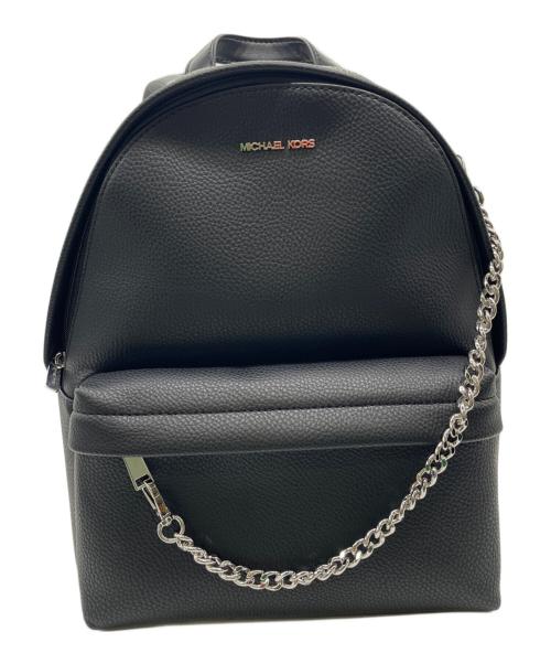 MICHAEL KORS（マイケル・コース）MICHAEL KORS (マイケルコース) スレイターミディアムバックパック／Slater Medium Backpack ブラックの古着・服飾アイテム