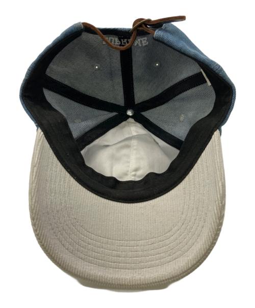 SUPREME（シュプリーム）SUPREME (シュプリーム) ２トーン Sロゴ 6パネルキャップ／2-TONE S LOGO 6-PANEL CAP インディゴの古着・服飾アイテム