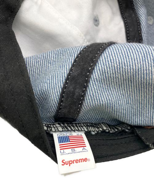 SUPREME（シュプリーム）SUPREME (シュプリーム) ２トーン Sロゴ 6パネルキャップ／2-TONE S LOGO 6-PANEL CAP インディゴの古着・服飾アイテム