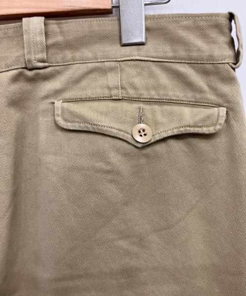 French Army（フランス軍）French Army (フレンチアーミー) M-52 後期型 ワンタックチノ ベージュ サイズ:45の古着・服飾アイテム