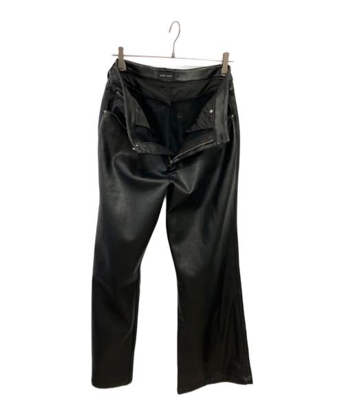 lastnest（ラストネスト）lastnest (ラストネスト) フェイクレザーパンツ ブラック サイズ:XLの古着・服飾アイテム