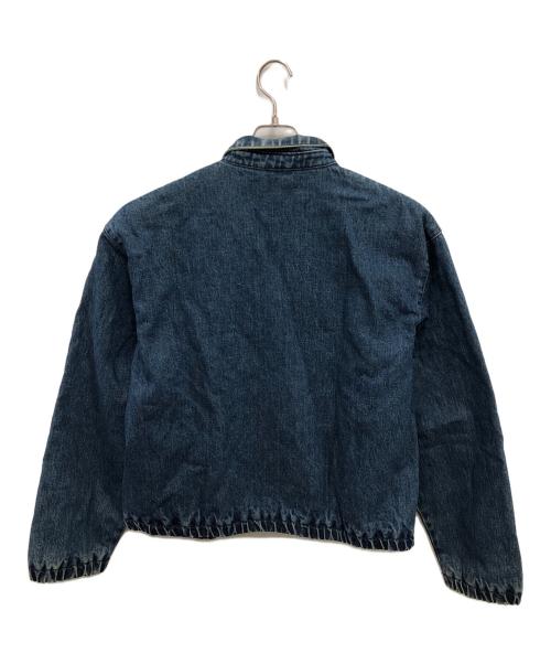 POLO RALPH LAUREN（ポロ・ラルフローレン）POLO RALPH LAUREN (ポロ・ラルフローレン) DENIM BLOUSON／デニムブルゾン インディゴ サイズ:XLの古着・服飾アイテム