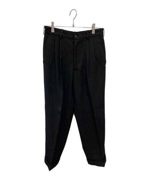 COMME des GARCONS SHIRT（コムデギャルソンシャツ）COMME des GARCONS SHIRT (コムデギャルソンシャツ) タックパンツ ブラック サイズ:Sの古着・服飾アイテム