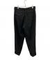 COMME des GARCONS SHIRT (コムデギャルソンシャツ) タックパンツ ブラック サイズ:S：10000円