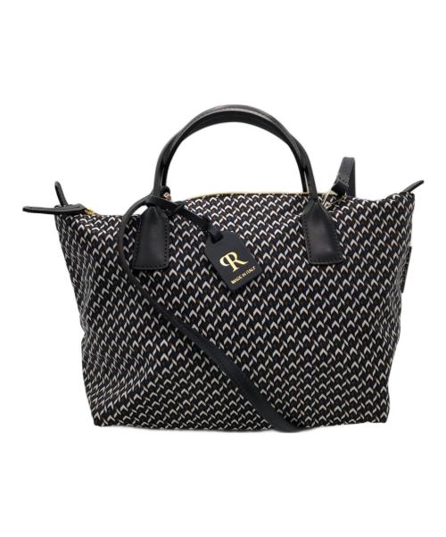 ROBERTA PIERI（ロベルタピエリ）ROBERTA PIERI (ロベルタピエリ) レザーハンドルナイロンバッグ／LEATHER HANDLE NYLON BAGの古着・服飾アイテム