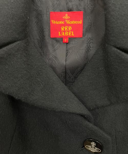 Vivienne Westwood（ヴィヴィアンウエストウッド）Vivienne Westwood (ヴィヴィアンウエストウッド) ウール混コート ブラック サイズ:Mの古着・服飾アイテム
