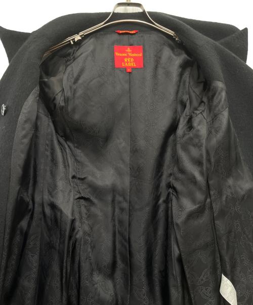 Vivienne Westwood（ヴィヴィアンウエストウッド）Vivienne Westwood (ヴィヴィアンウエストウッド) ウール混コート ブラック サイズ:Mの古着・服飾アイテム