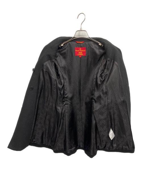 Vivienne Westwood（ヴィヴィアンウエストウッド）Vivienne Westwood (ヴィヴィアンウエストウッド) ウール混コート ブラック サイズ:Mの古着・服飾アイテム