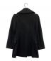 Vivienne Westwood (ヴィヴィアンウエストウッド) ウール混コート ブラック サイズ:M：12000円