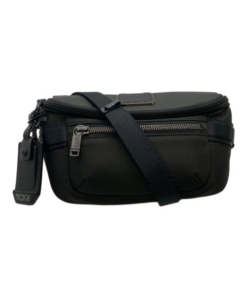 TUMI（トゥミ）TUMI (トゥミ) アルファブラボー クラシファイドウエストバッグ／ALPHA BRAVO CLASSIFIEDS WAIST BAG ブラックの古着・服飾アイテム