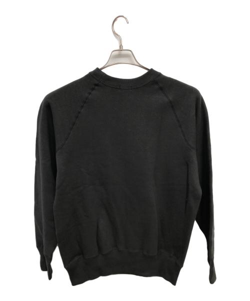 WAREHOUSE（ウエアハウス）WAREHOUSE (ウエアハウス) LOT.409 GLADEWATER COLOR FLOCKING SWEAT／ロット409 グレードウォーター カラーフロッキースウェット ブラック サイズ:42の古着・服飾アイテム