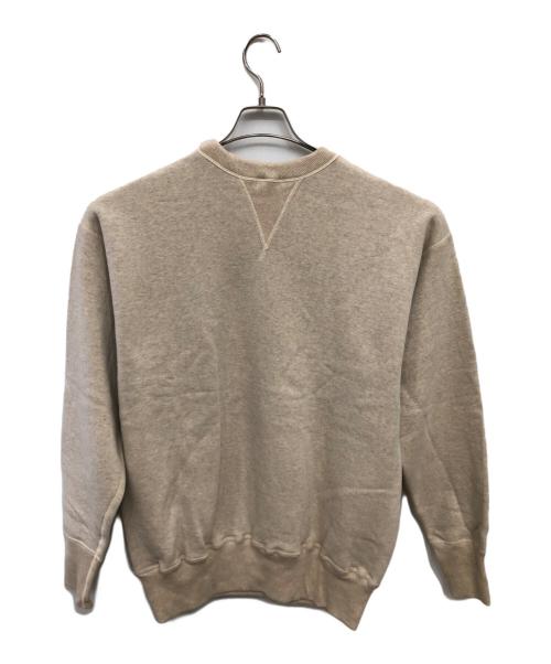 WAREHOUSE（ウエアハウス）WAREHOUSE (ウエアハウス) LOT.401 DEEP FREEZE SET IN SLEEVE SWEAT SHIRT／ロット401 ディープフリーズ セットインスリーブ スウェットシャツ ベージュ サイズ:42の古着・服飾アイテム