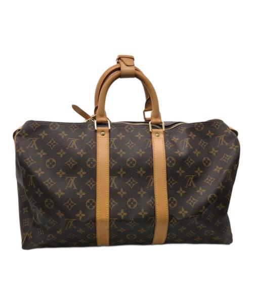 LOUIS VUITTON（ルイ ヴィトン）LOUIS VUITTON (ルイ ヴィトン) モノグラム・キーポル55／MONOGRAM KEEPALL 50の古着・服飾アイテム