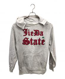 jieda（ジエダ）の古着「STATE SWEAT HOODIE／ステートスウェットフーディ」｜ベージュ