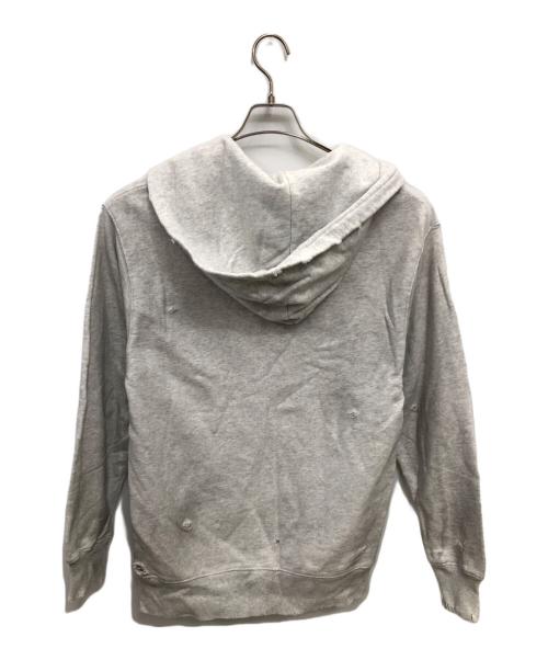 jieda（ジエダ）jieda (ジエダ) STATE SWEAT HOODIE／ステートスウェットフーディ ベージュ サイズ:Sの古着・服飾アイテム