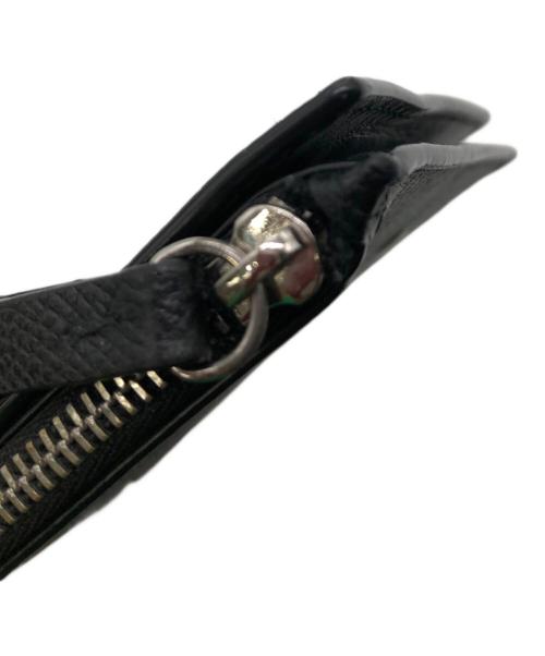 Maison Margiela（メゾンマルジェラ）Maison Margiela (メゾンマルジェラ) GRAIN LEATHER MONEY CLIP／グレインレザー マネークリップ ブラックの古着・服飾アイテム