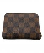 LOUIS VUITTONルイ ヴィトン）の古着「ダミエ ジッピーコインパース／DAMIER ZIPPY COIN PURSE」｜ブラウン