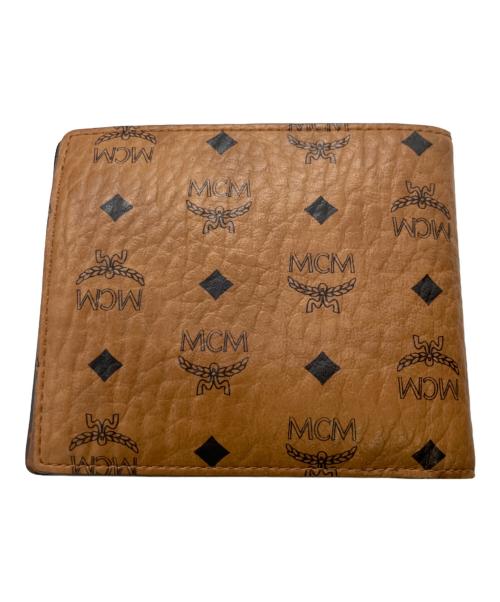 MCM（エムシーエム）MCM (エムシーエム) ヴィセトス ウォレット／VISETOS WALLET ブラウンの古着・服飾アイテム