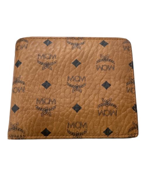 MCM（エムシーエム）MCM (エムシーエム) ヴィセトス ウォレット／VISETOS WALLET ブラウンの古着・服飾アイテム