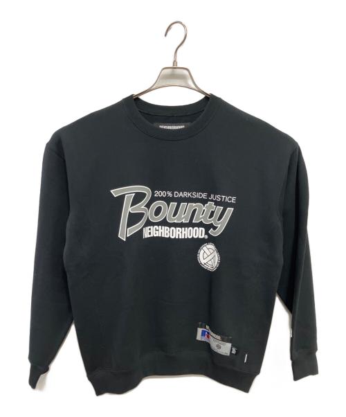 NEIGHBORHOOD（ネイバーフッド）NEIGHBORHOOD (ネイバーフッド) BOUNTY HUNTER (バウンティハンター) RUSSELL ATHLETIC (ラッセルアスレチック) スウェット／SWEAT ブラック サイズ:ｍの古着・服飾アイテム