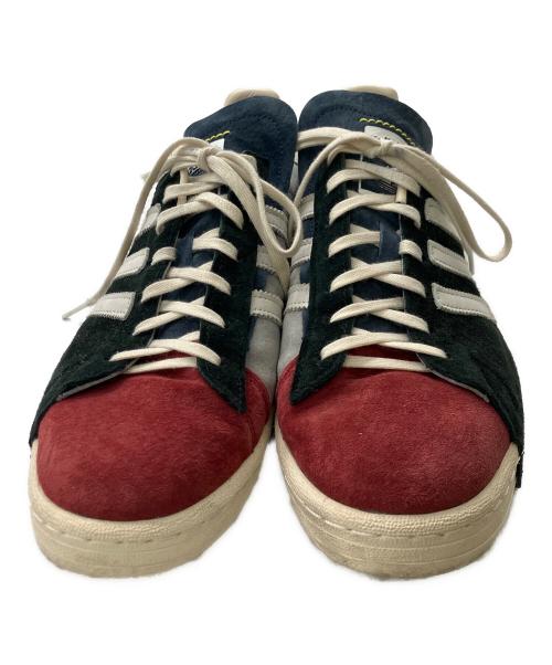 Shun Hirose aka Recouture（シュンヒロセ）Shun Hirose aka Recouture adidas (アディダス) キャンパス 80S シリアルナンバー 000/333／CAMPUS 80s SERIAL NO.000/333 マルチカラー サイズ:27cmの古着・服飾アイテム