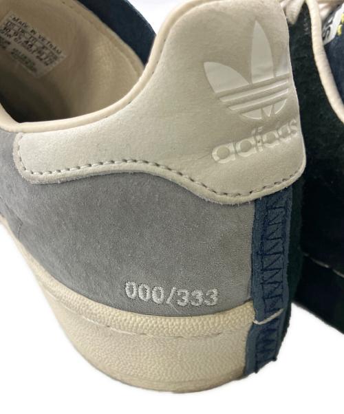 Shun Hirose aka Recouture（シュンヒロセ）Shun Hirose aka Recouture adidas (アディダス) キャンパス 80S シリアルナンバー 000/333／CAMPUS 80s SERIAL NO.000/333 マルチカラー サイズ:27cmの古着・服飾アイテム