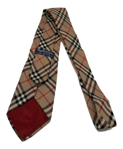 Burberry's（バーバリー）Burberry's (バーバリーズ) ネクタイ ベージュ サイズ:-の古着・服飾アイテム