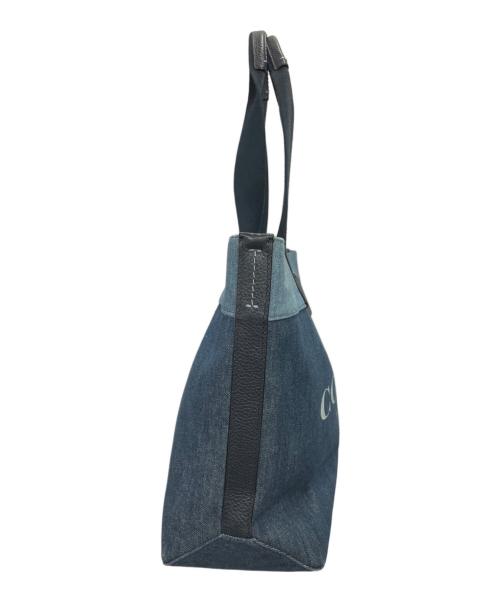 COACH（コーチ）COACH (コーチ) デニム リファインド トートバッグ／DENIM REFINED TOTE BAG インディゴの古着・服飾アイテム