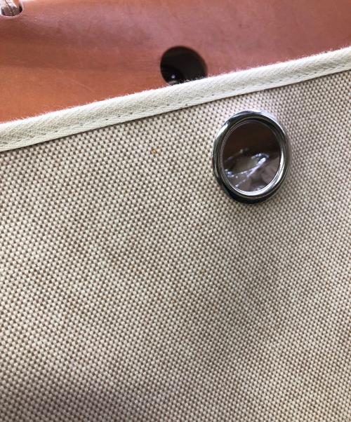 HERMES（エルメス）HERMES (エルメス) エールバッグMM／YELL BAG MM ベージュ×ブラウン サイズ:MMの古着・服飾アイテム