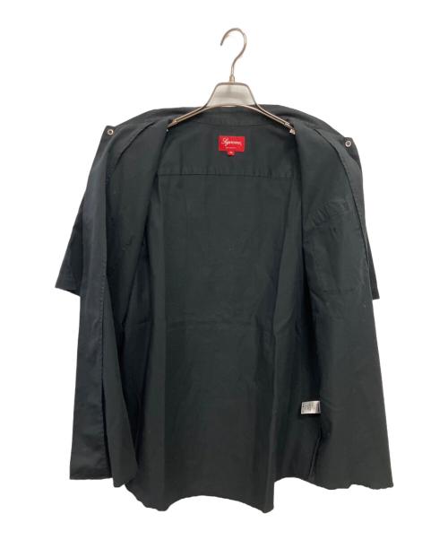 SUPREME（シュプリーム）SUPREME (シュプリーム) ドッグ ショートスリーブ ワークシャツ／DOG S/S WORK SHIRT ブラック サイズ:XLの古着・服飾アイテム