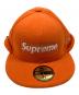 New Era (ニューエラ) SUPREME (シュプリーム) キャップ オレンジ サイズ:7 1/2(59.6cm)：8000円
